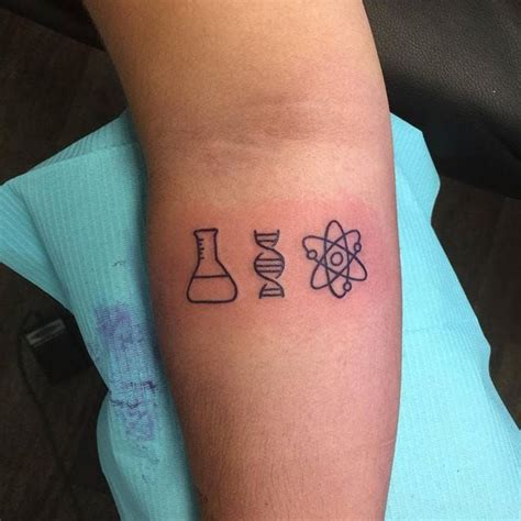 21 Science-Inspired Tattoos That Are Literally Out-Of-This-World | Science tattoos, Dna tattoo ...