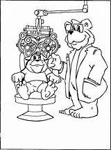 Printable Optometrist Coloring Pages sketch template