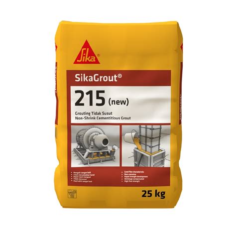 Jual Sika Grout 215 Semen Mortar Grouting 25 KG Semen Lem Beton Instant | Shopee Indonesia