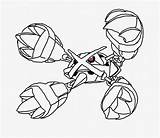 Mega Metagross  Coloring Nation sketch template