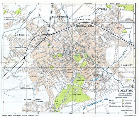 Białystok Map, Map of Bialystok, Bialystok Print, Bialystok Poster, Bialystok Art, Bialystok Map ...