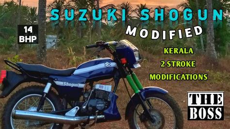 Suzuki Shogun Restoration | 2 Stroke Modifications | Fully Modified ...