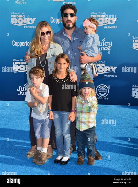 Jon Bernthal and family at the Finding Dory Premiere at the El Capitan Theatre in Los Angeles ...