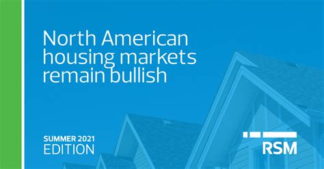 The strong housing market in North America