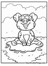 Pig Coloring Pages sketch template