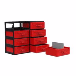 STL file Round box 6 drawers - Boite ronde 6 tiroirs -・3D printable model to download・Cults