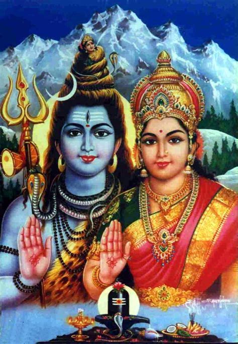 Lord Shiva and Parvathi Image | Lord shiva pics, Lord hanuman wallpapers, Lord ganesha paintings