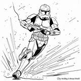 Clone Trooper Coloring Pages  Free & Printable sketch template