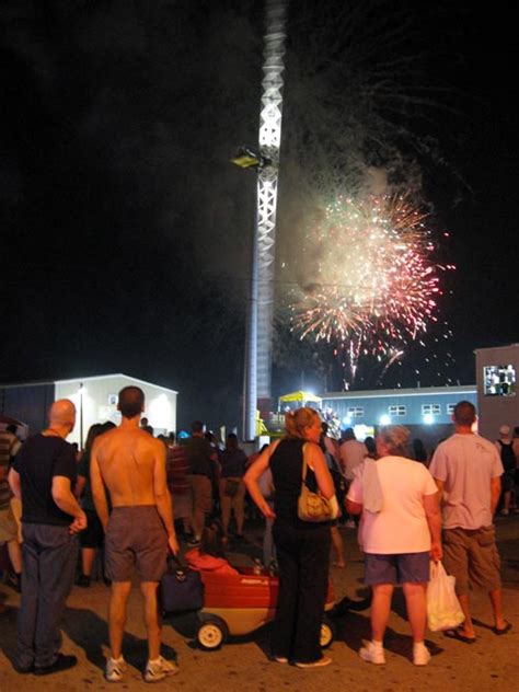 Friday Night Fireworks, Boardwalk, Wildwood, New Jersey, July 24, 2009