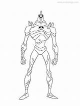 Ben 10 Aliens Coloring Pages Printable sketch template