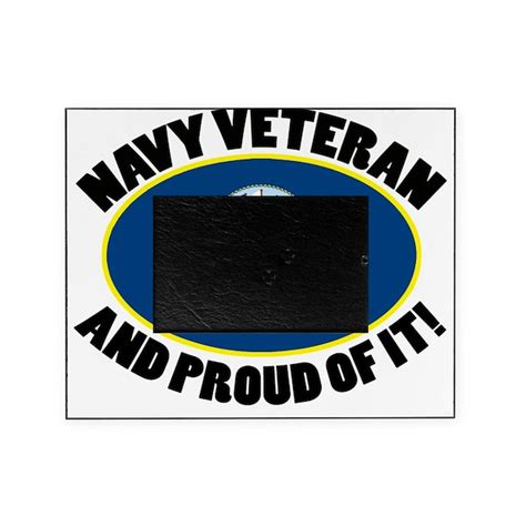 Proud Navy Veteran 2 Picture Frame by Admin_CP50427237