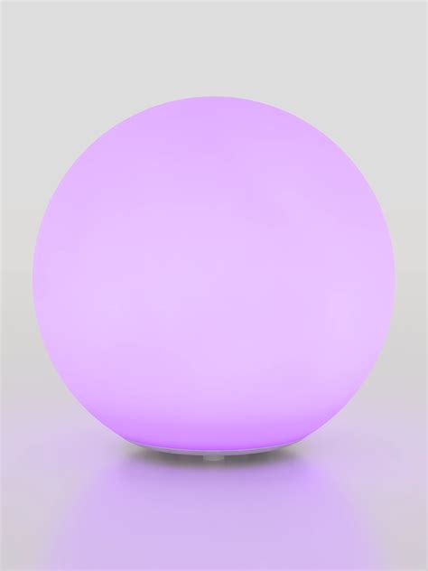The Solar Centre Solar LED Colour Changing USB Small Round Outdoor ShapeLight