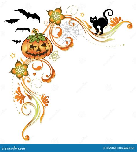 Halloween Pumpkin Border Stock Illustrations – 7,213 Halloween Pumpkin ...