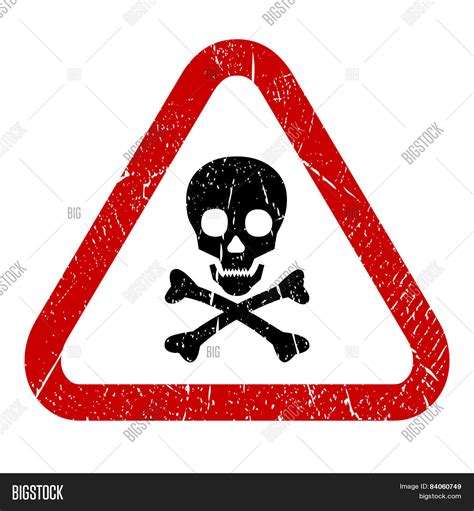 Danger Skull Icon Vector & Photo (Free Trial) | Bigstock