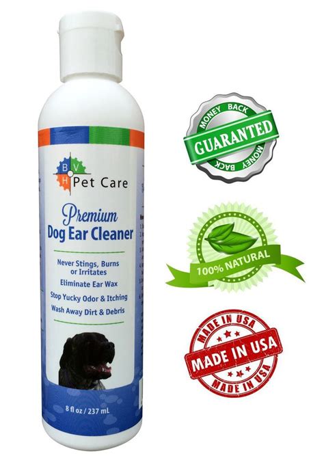 Premium Dog Ear Cleaner | Dog ear cleaner, Dog ear cleaning solution, Natural dog care