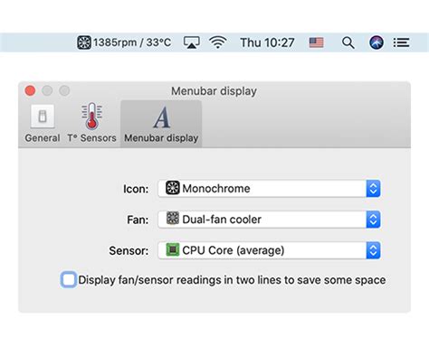 Macs Fan Control - control fans on Apple computers, also on Windows via Boot Camp