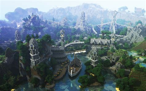 Amazing Minecraft Builds Part 2. (LOTR)