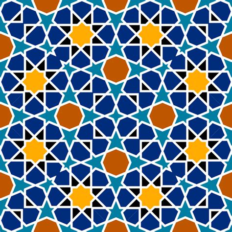 Islamic Geometric Tile 2 - Openclipart