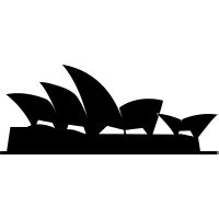 Sydney Opera House Icon at Vectorified.com | Collection of Sydney Opera House Icon free for ...