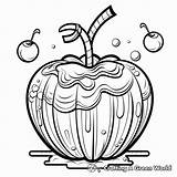 Apple Coloring Pages  Free & Printable sketch template
