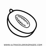 Cantaloupe Coloring Pages  Ultra sketch template