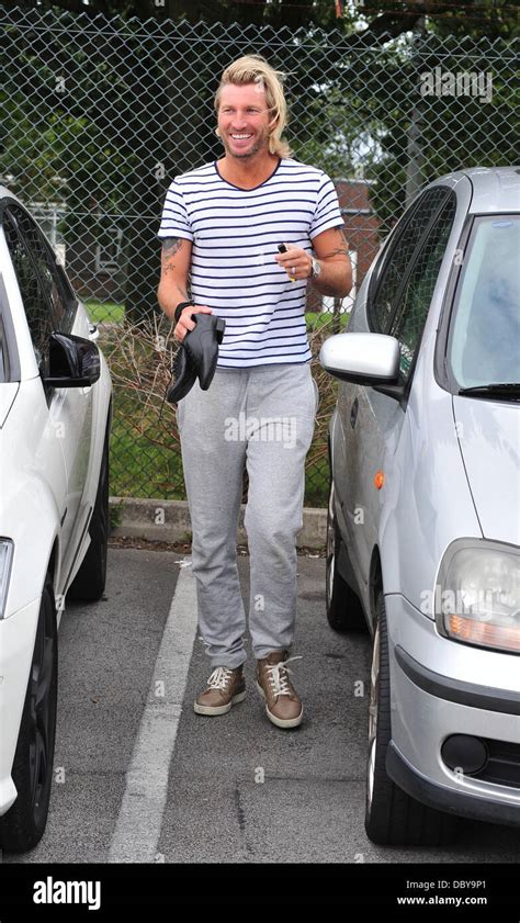 Robbie Savage arriving for 'Strictly Come Dancing' rehearsals Manchester, England - 12.09.11 ...