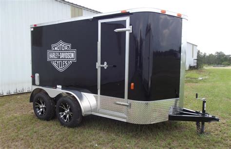 6 x 10 Tandem Custom Harley Davidson Trailer - Custom Trailers | Triple ...