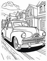 Nostalgic 50s Coloring Pages Free Retro Printables For All Ages sketch template