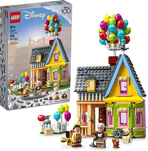 LEGO Disney and Pixar ‘Up’ House Disney 100 Celebration Classic Building Toy Set for Kids and ...