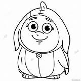 Agnes Despicable Me Coloring Page 63963 50615 sketch template