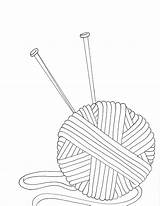 Yarn Coloring Pages Printable sketch template