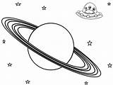Printable Saturn Coloring Page  Free Pages For Kids sketch template