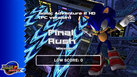 Sonic Adventure 2: Battle (PC) // Final Rush M1 - 0 Points (finished at ...