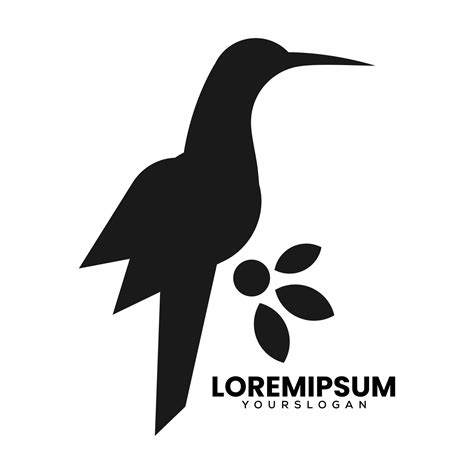 bird logo design vector template 20491118 Vector Art at Vecteezy