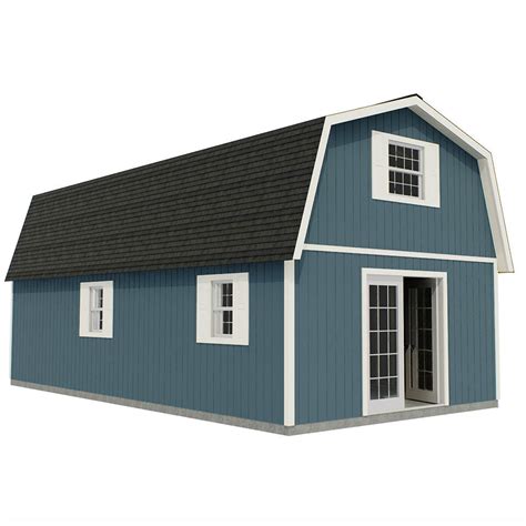 Best Barns Richmond 16X32 Wood Shed | Free Shipping