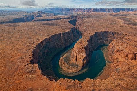 Horseshoe Bend Aerial View Wallpapers - Wallpaper Cave