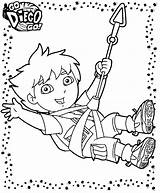 Coloring Of Diego For Children  Pages sketch template