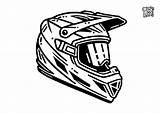 Dirt Bike Helmet Coloring Page  Color This Life sketch template
