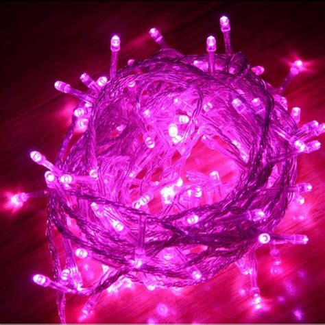 pink led lights battery operated | Christmas lights, Pink christmas lights, Battery operated ...