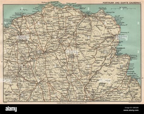 Map of ballymoney hi-res stock photography and images - Alamy