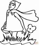Little Red Riding Hood Coloring Pages Free  Home sketch template