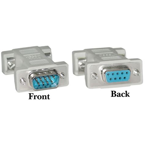 Null Modem Adapter | DB9 Male to DB9 | Female