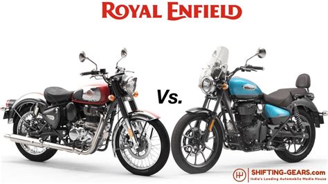 Royal Enfield Classic 350 Vs. Meteor 350 - Specification Comparison ...