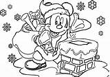 Mickey Mouse Christmas Coloring Pages  Best Coloring For Kids sketch template