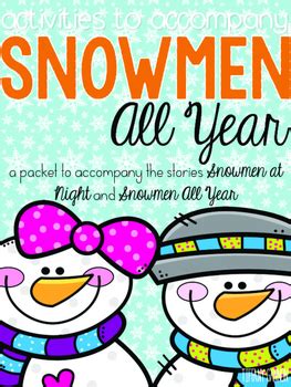 Snowmen All Year Activities and Crafts by Tiffany Gannon | TpT