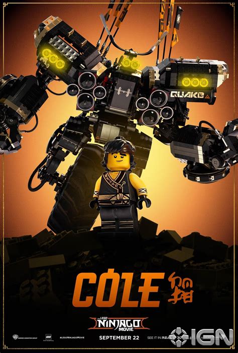 The LEGO Ninjago Movie New Character Posters - The Brick Fan