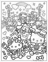 30 Sanrio Coloring Pages Free PDF Printables sketch template