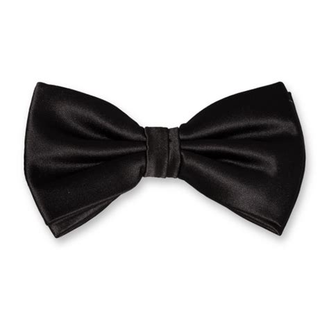 Classic Black Bow Tie Transparent Images - PNG Play