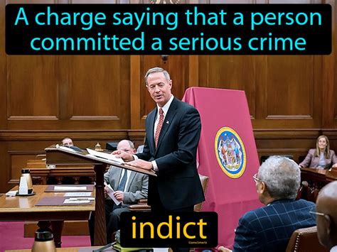 Indict Definition & Image | GameSmartz