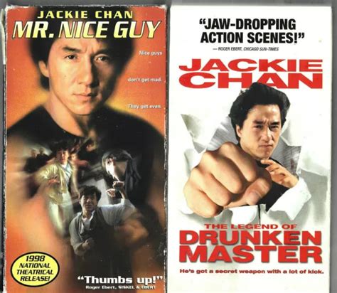 LOT VHS JACKIE Chan ! Mr. Nice Guy & The Legend of Drunken Master RARE HTF EUR 6,71 - PicClick FR